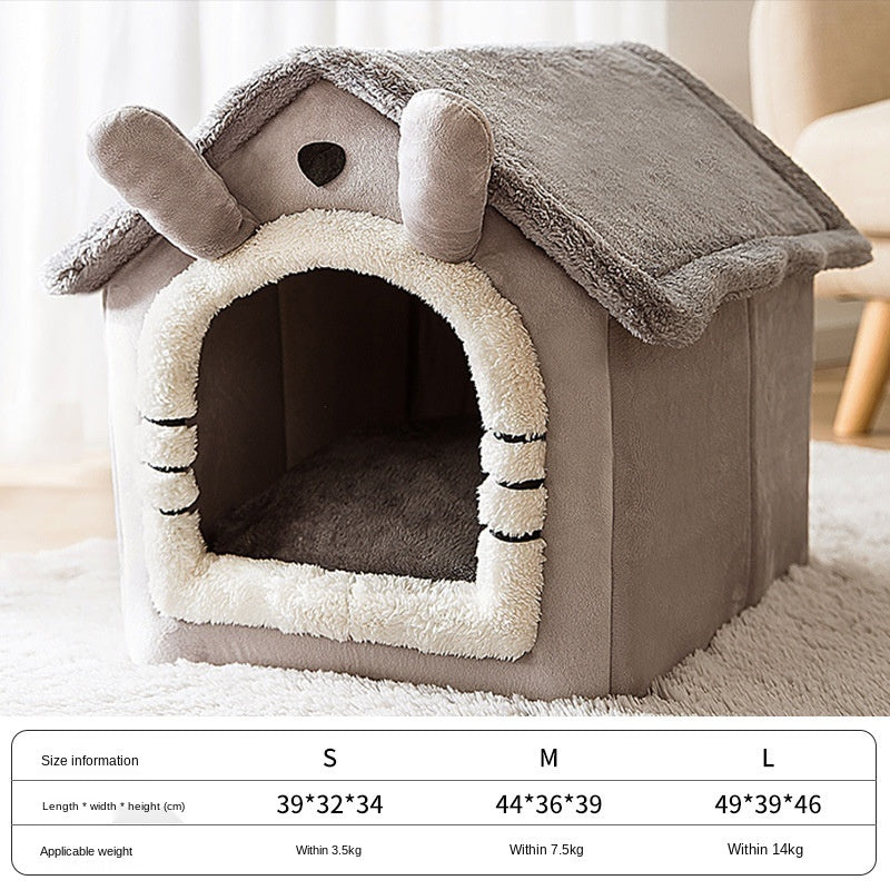 Niche pliable pour animaux de compagnie