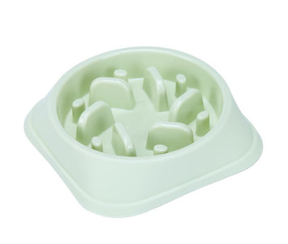 Gamelle d'alimentation lente pour animaux de compagnie