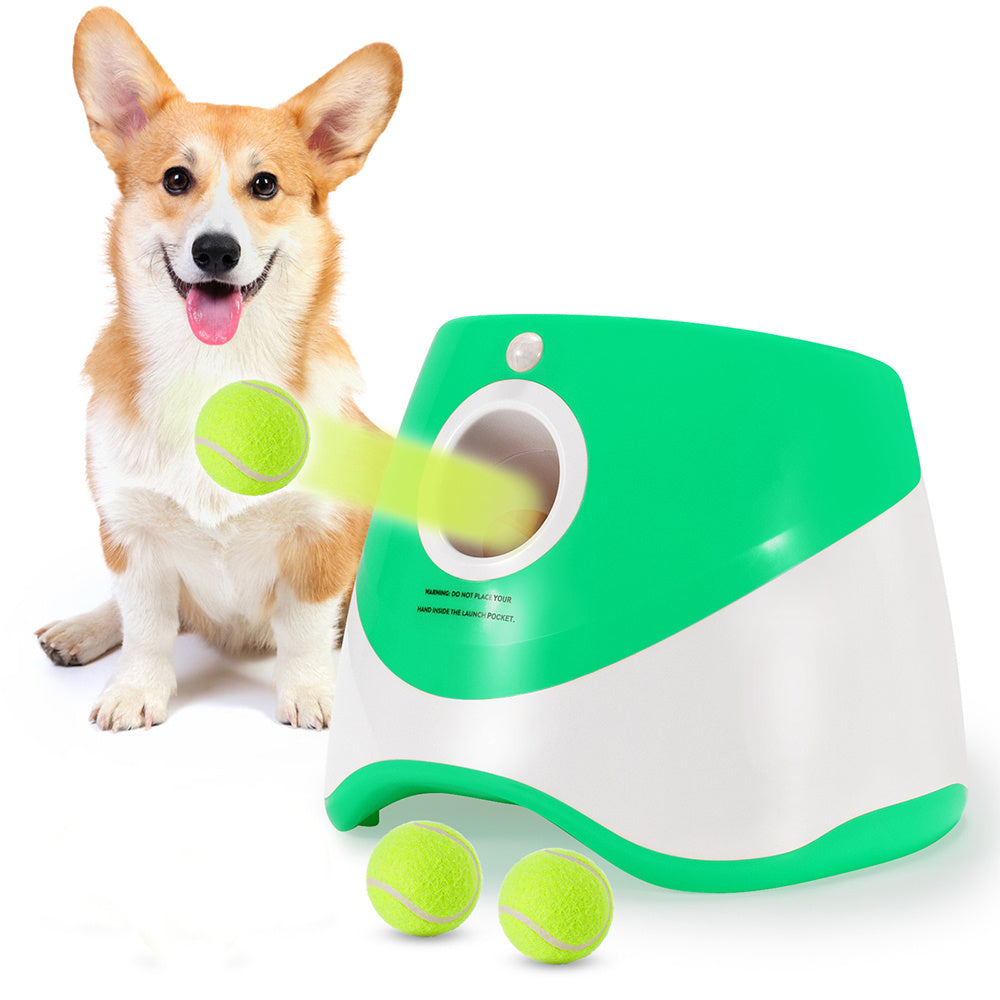 Lanceur automatique de balles pour animaux de compagnie