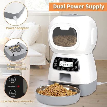 Distributeur automatique de nourriture pour animaux de compagnie