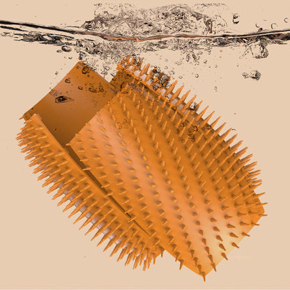 Brosse rotative automatique pour chat