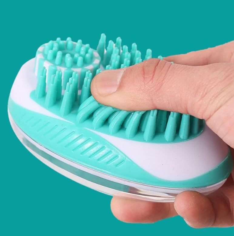 Brosse de bain pour chien