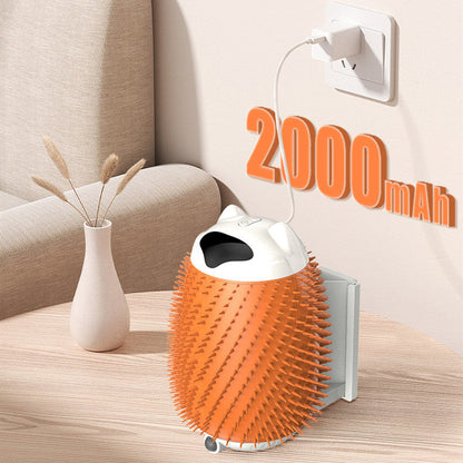 Brosse rotative automatique pour chat
