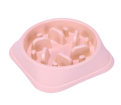 Gamelle d'alimentation lente pour animaux de compagnie