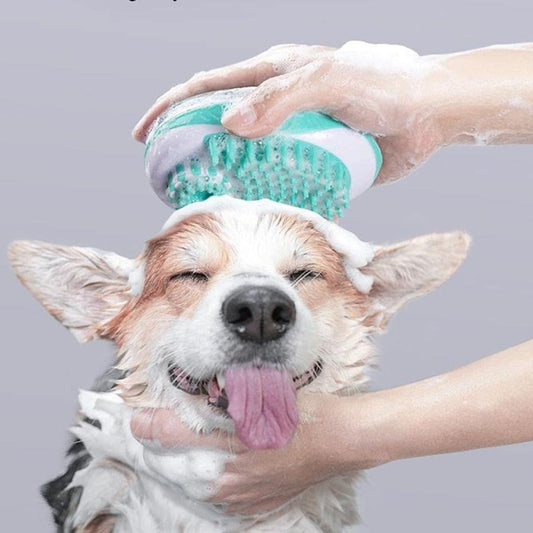 Brosse de bain pour chien