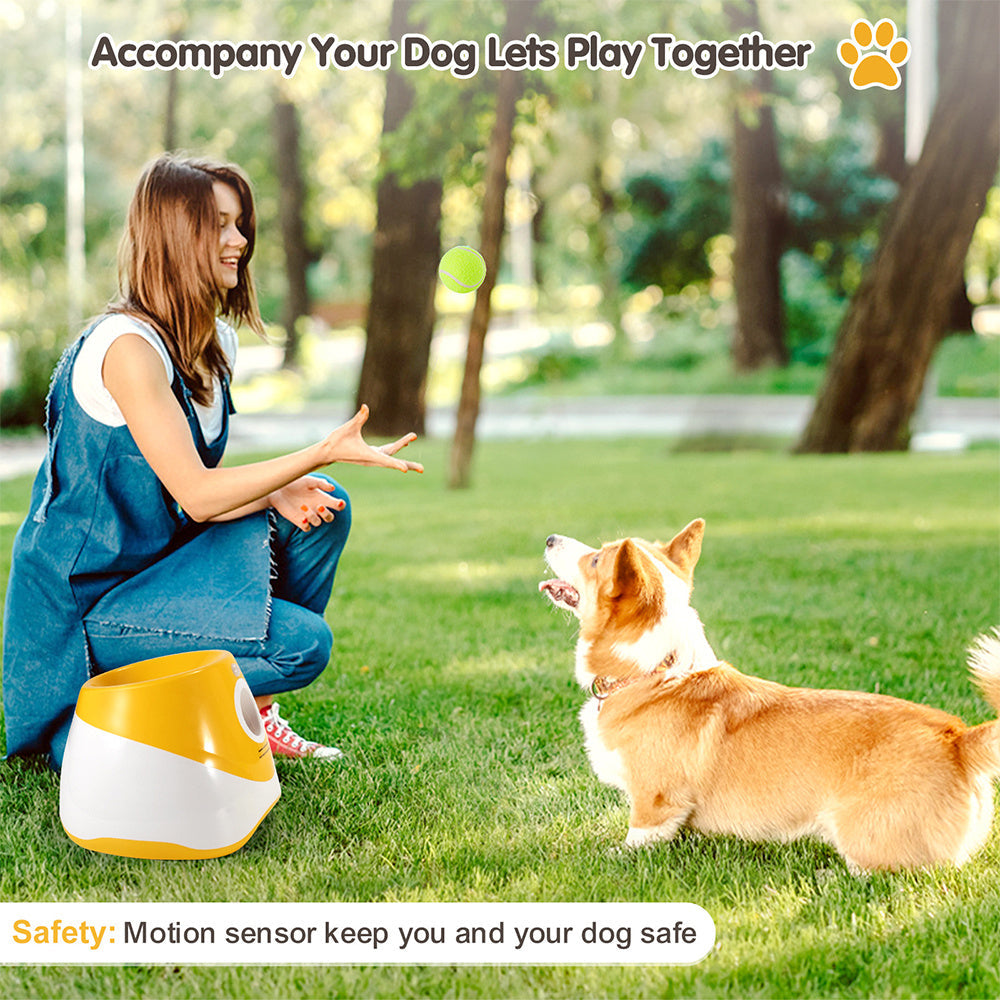 Lanceur automatique de balles pour animaux de compagnie