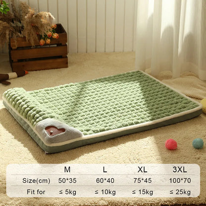 Canapé-lit doux et chaud pour animaux de compagnie