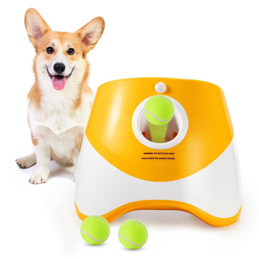 Lanceur automatique de balles pour animaux de compagnie