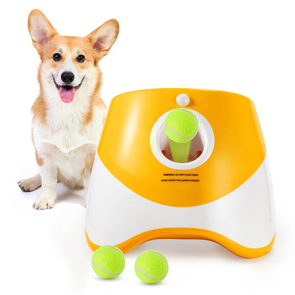Lanceur automatique de balles pour animaux de compagnie