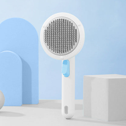 Brosse pour animaux de compagnie en forme de citrouille