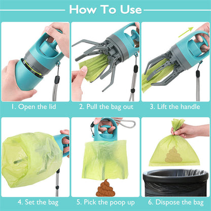 Pelle ramasse-crottes portable pour chien
