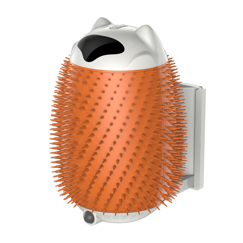 Brosse rotative automatique pour chat