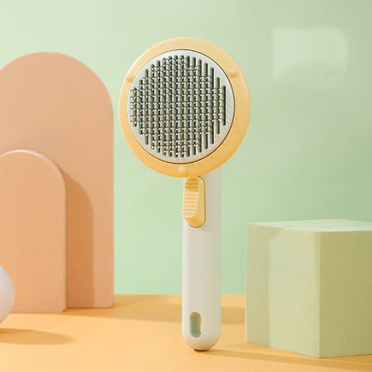 Brosse pour animaux de compagnie en forme de citrouille