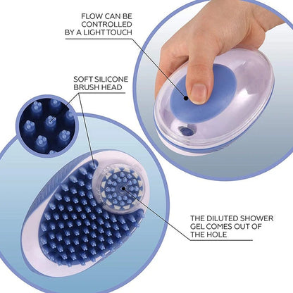 Brosse de bain pour chien