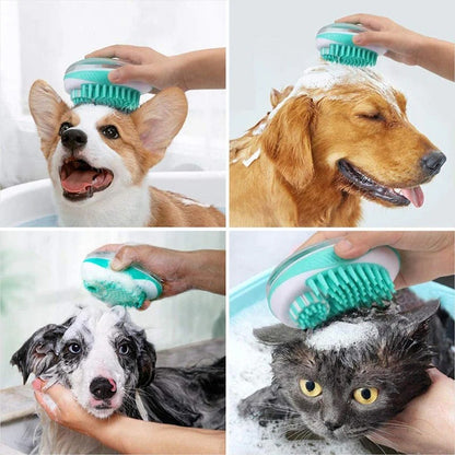 Brosse de bain pour chien